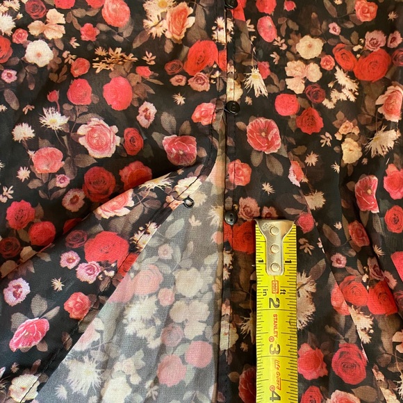 H&M Sheer Floral Maxi Dress - Picture 12 of 13